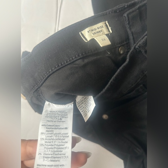 Madewell Women’s 9” Mid-Rise Skinny W26 - Picture 6 of 9